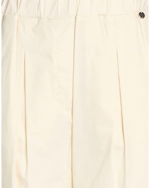 Liu Jo White Pants Cotton, Elastane