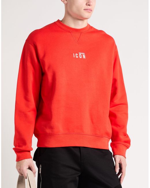 Sudadera DSquared² de hombre de color Red