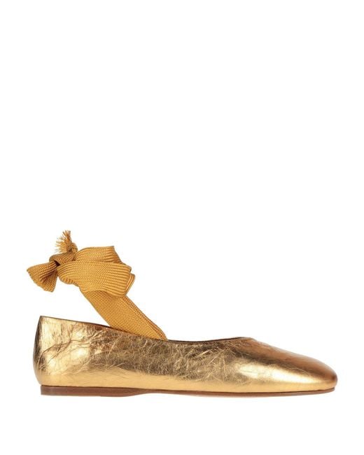 Forte_forte Natural Ballet Flats
