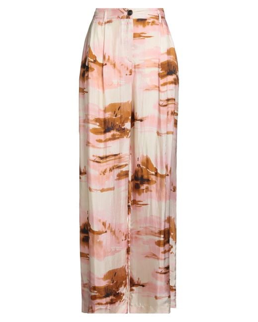 Jucca Pink Blush Pants Viscose