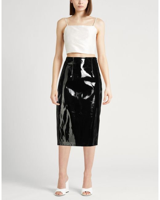 Liu Jo Black Midi Skirt