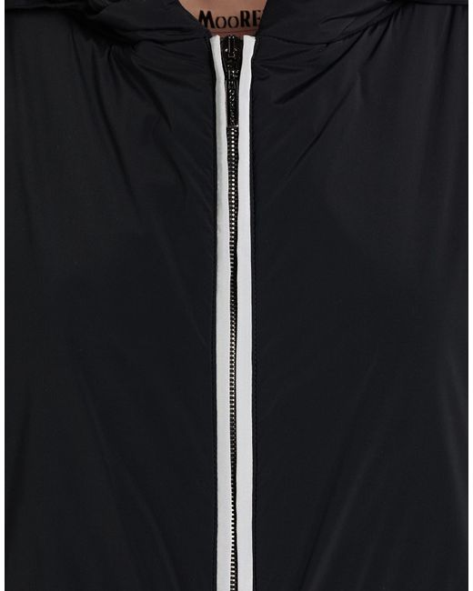Moorer Black Jacket Polyamide, Polyurethane
