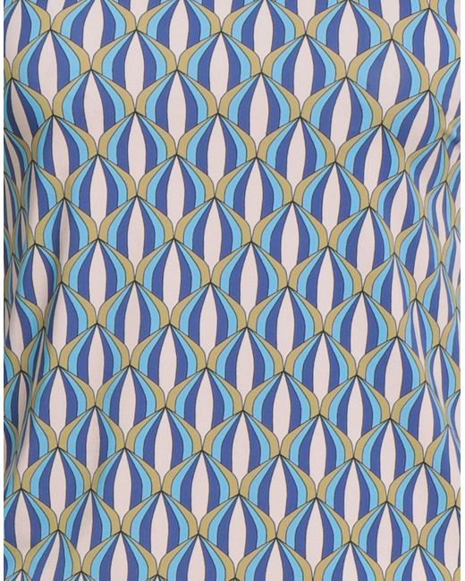 Maliparmi Blue Top Polyamide, Elastane