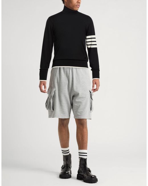 Thom Browne Black Turtleneck Virgin Wool for men