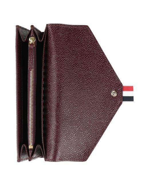 Thom Browne Purple Brieftasche