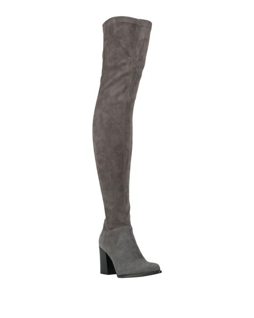 Le Silla White Boot Leather