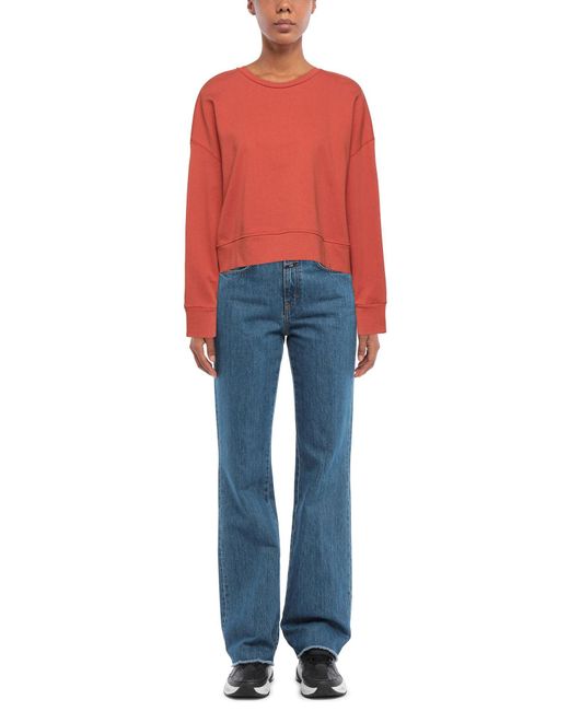 WEILI ZHENG Red Sweatshirt