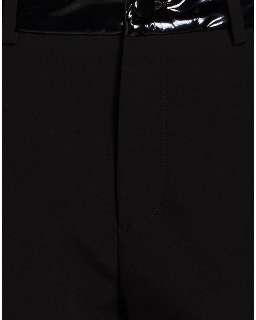 Liu Jo Black Pants Polyester, Elastane
