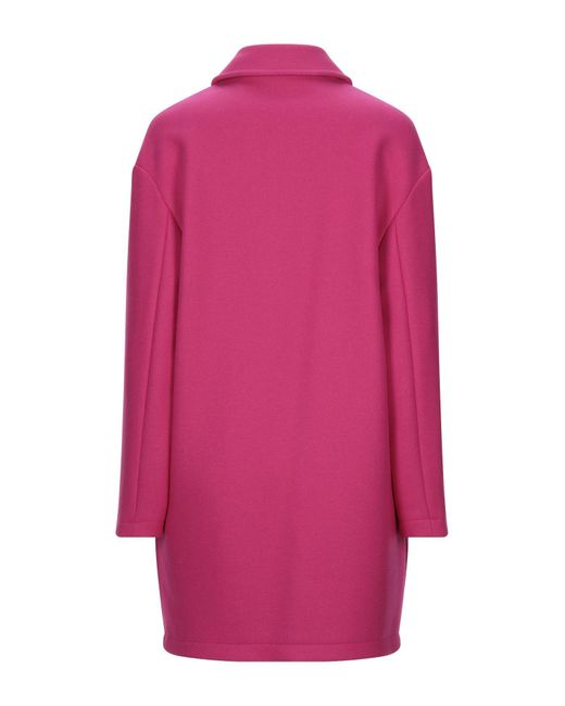 fuchsia pink coat