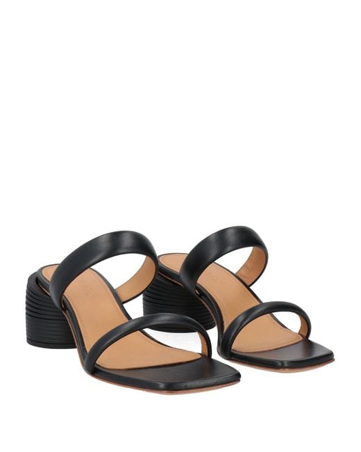 Off-White c/o Virgil Abloh Black Sandals Leather