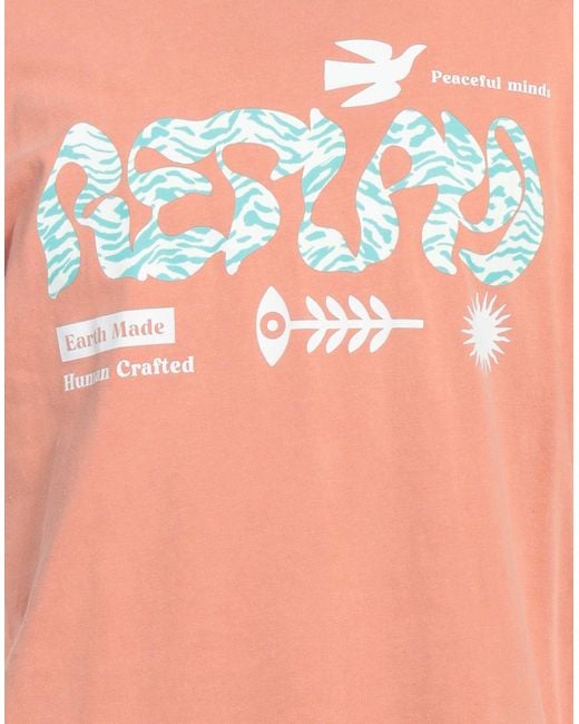 Replay Pink T-shirt for men