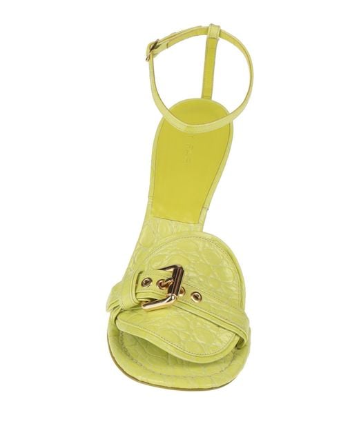 By Far Yellow Sandals