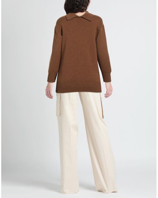 The Row Brown Turtleneck