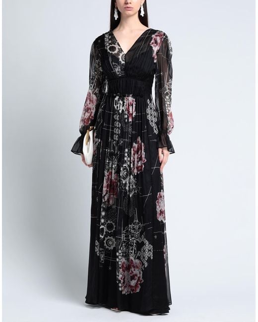 Alberta Ferretti Black Maxi Dress