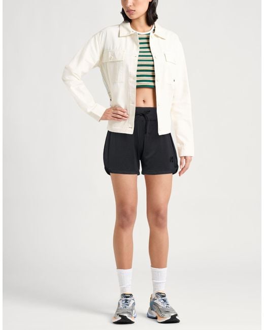 Autry Black Shorts & Bermuda Shorts Polyamide