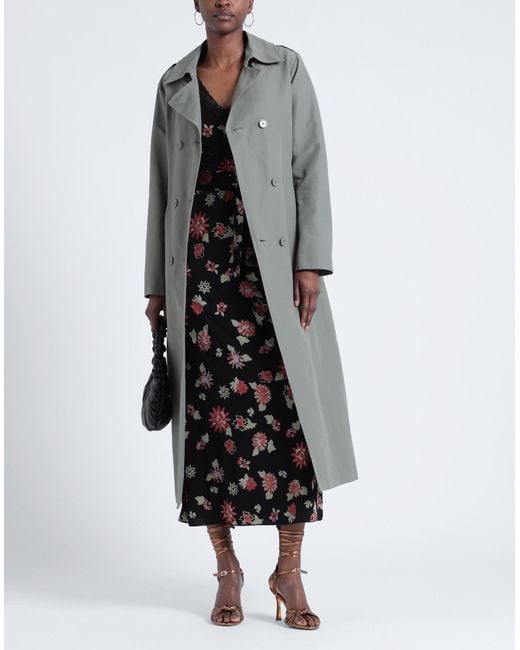 MAX&Co. Gray Overcoat & Trench Coat