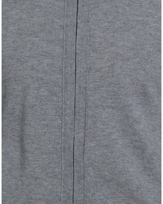 Alpha Studio Gray Cardigan Wool for men