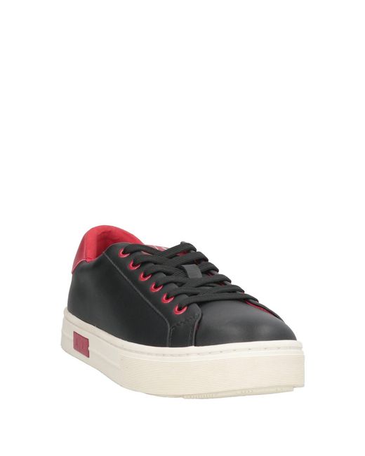 ARMANI EXCHANGE Black Trainers