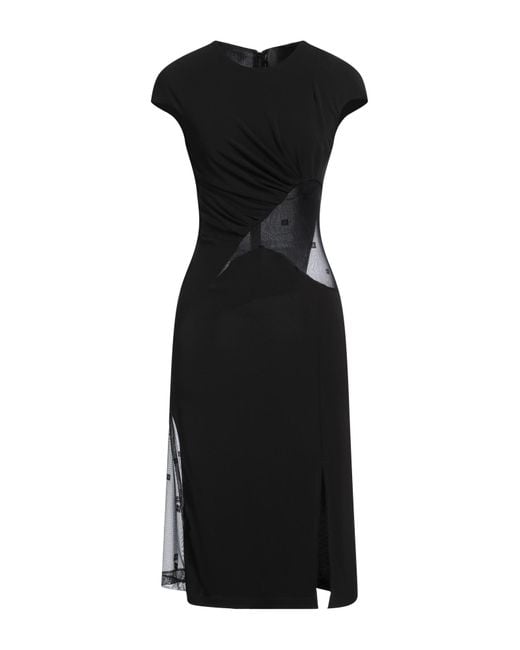 Givenchy Black Midi Dress