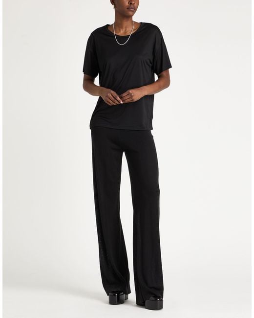 Tom Ford Black T-Shirt Silk