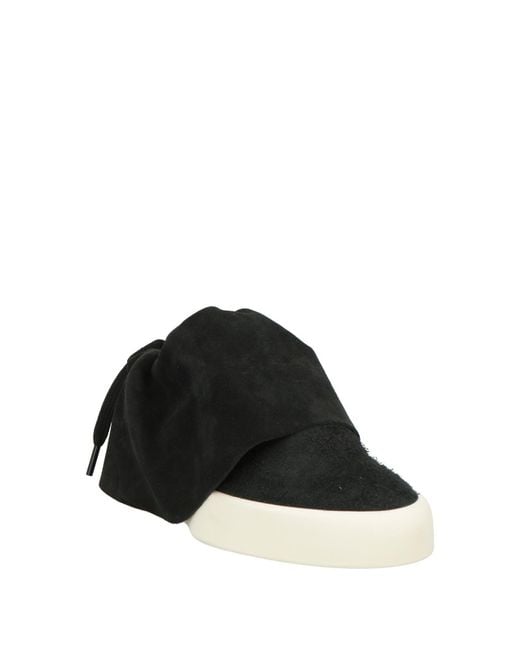 Fear Of God Black Sneakers Leather