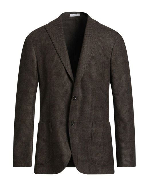 Boglioli Black Blazer for men