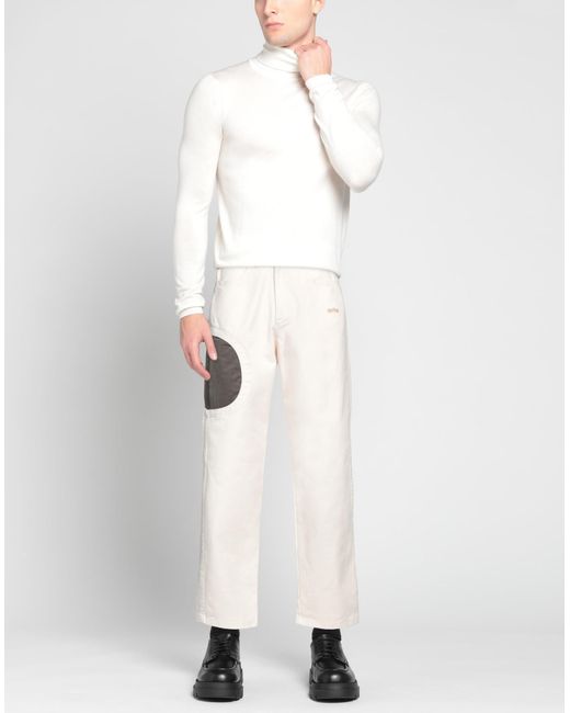 Arte' White Trouser for men