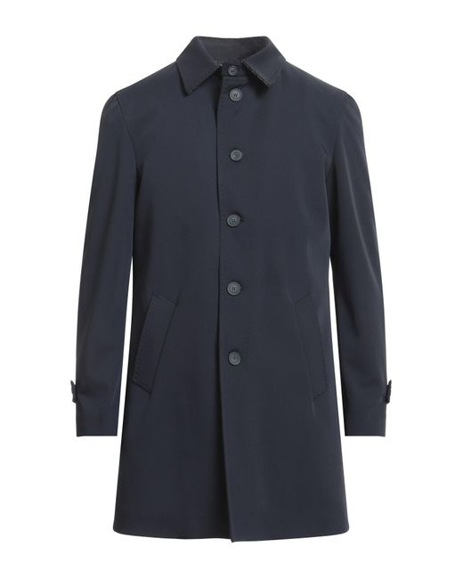 Massimo Rebecchi Blue Overcoat & Trench Coat for men