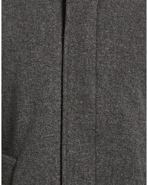 AT.P.CO Gray Coat Polyester, Acrylic for men