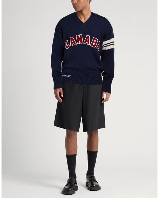 DSquared² Blue Jumper for men