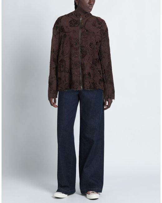 By Walid Brown Jacket Cotton