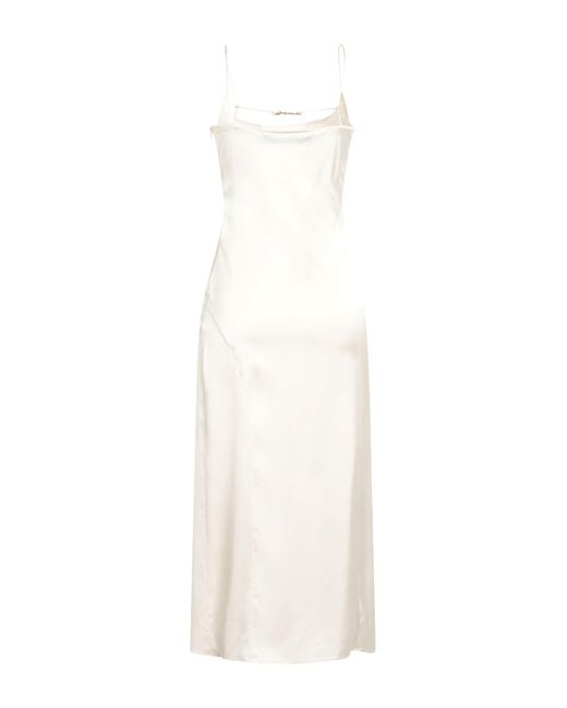 Jacquemus White Midi Dress