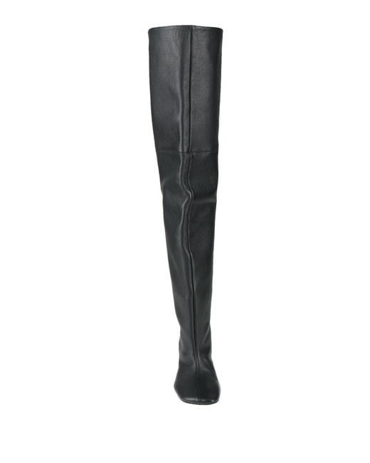 Sportmax Black Boot Leather