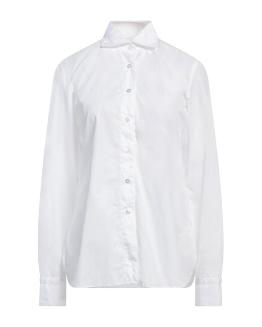 Finamore 1925 White Shirt Cotton