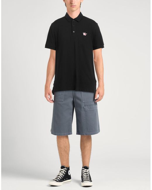 True Religion Black Polo Shirt Cotton for men