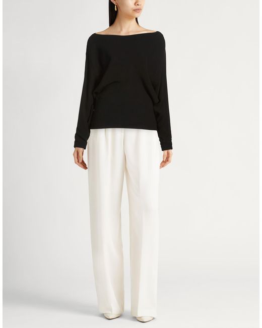 Khaite Black Top Viscose, Virgin Wool