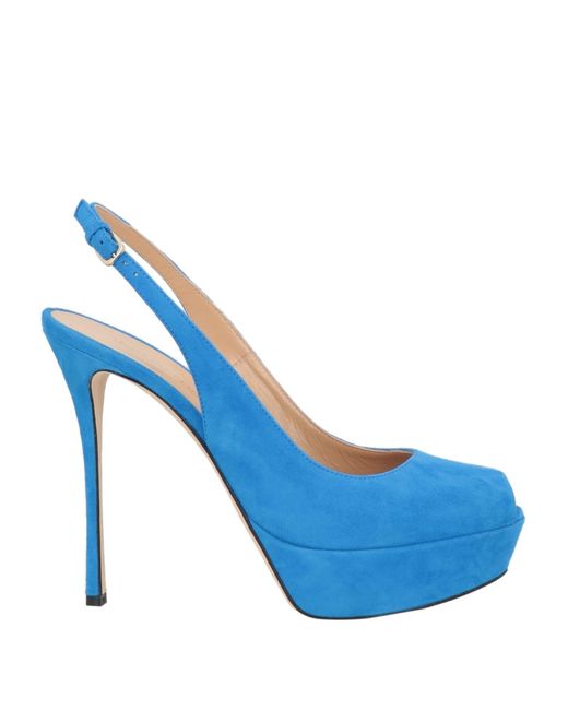 Sergio Rossi Blue Sandals