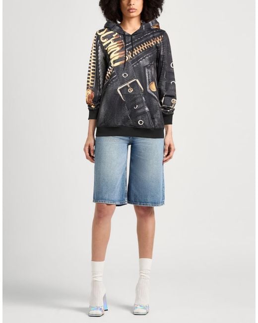 Moschino Black Sweatshirt Polyester
