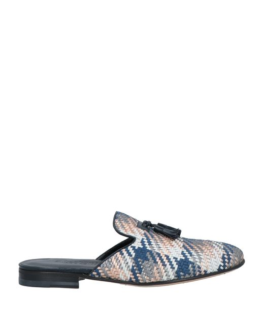 Testoni Blue Mules & Clogs for men