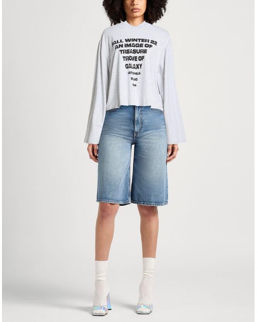 T-Shirt di MSGM in Gray