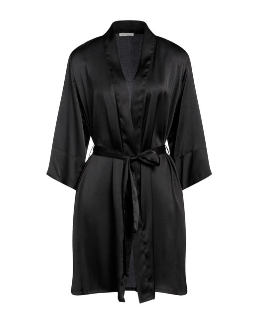 Verdissima Black Dressing Gown Or Bathrobe