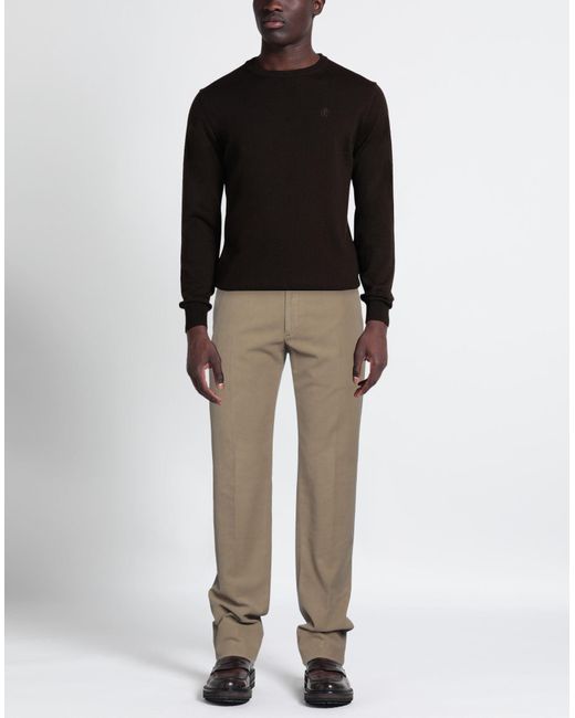 Incotex Natural Pants Cotton, Elastane for men