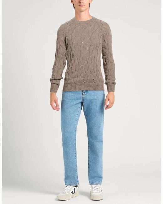 Grifoni Brown Jumper for men