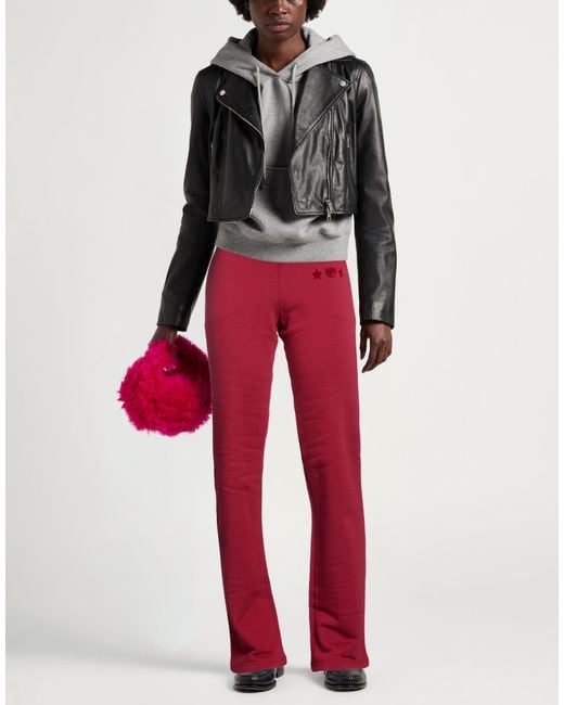 Chiara Ferragni Red Pants