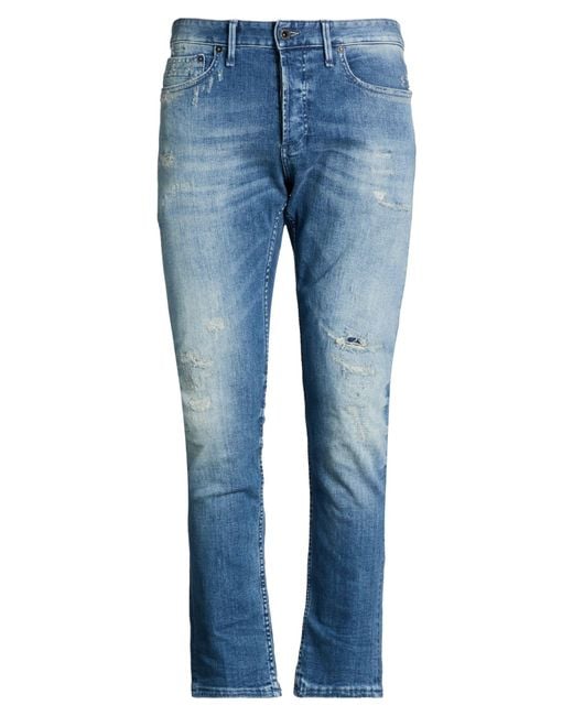 Denham Blue Jeans Cotton, Elastomultiester, Elastane for men