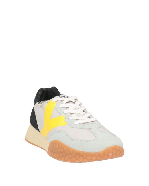 Kèh-Noo Yellow Sneakers for men
