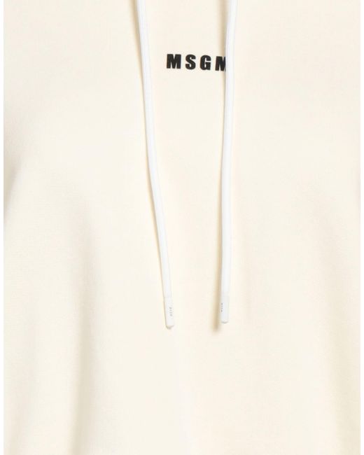 MSGM Natural Sweatshirt