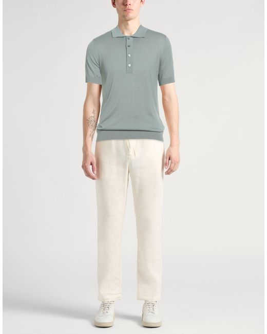 Paolo Pecora Blue Polo Shirts for men