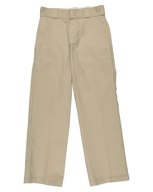 Dickies Natural Pants Polyester, Cotton for men