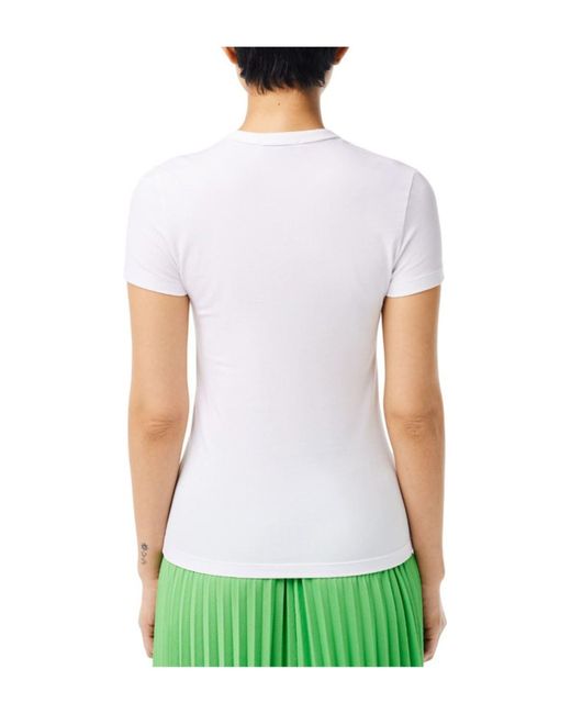 Lacoste White T-shirts